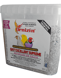 Grit 4 kg con carbón Ornizín