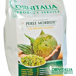 Perla mórbida verde Ornitalia 4 kg